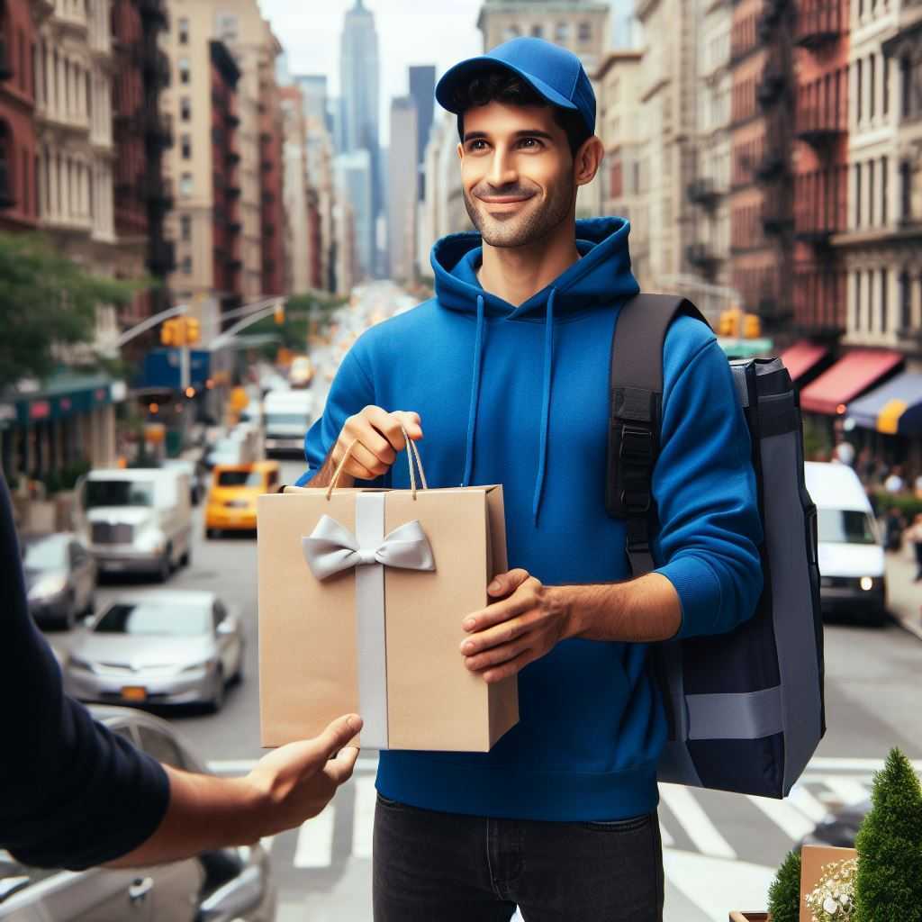 Delivering gifts NYC