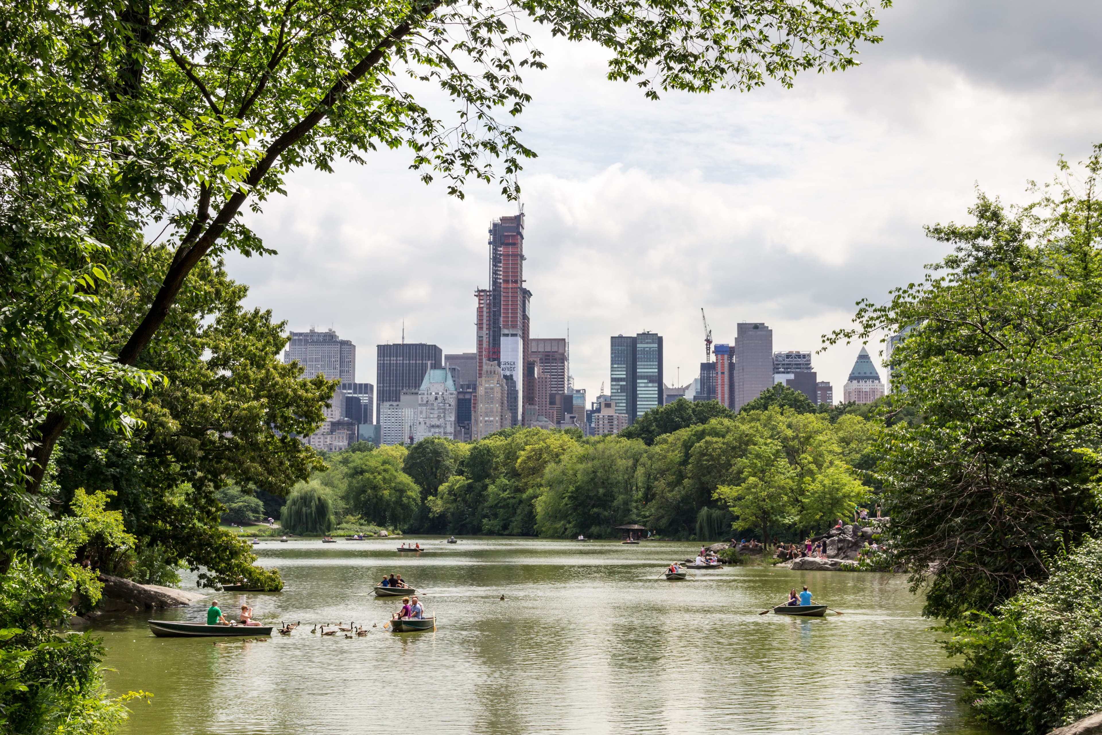 Photo of people on Central Park