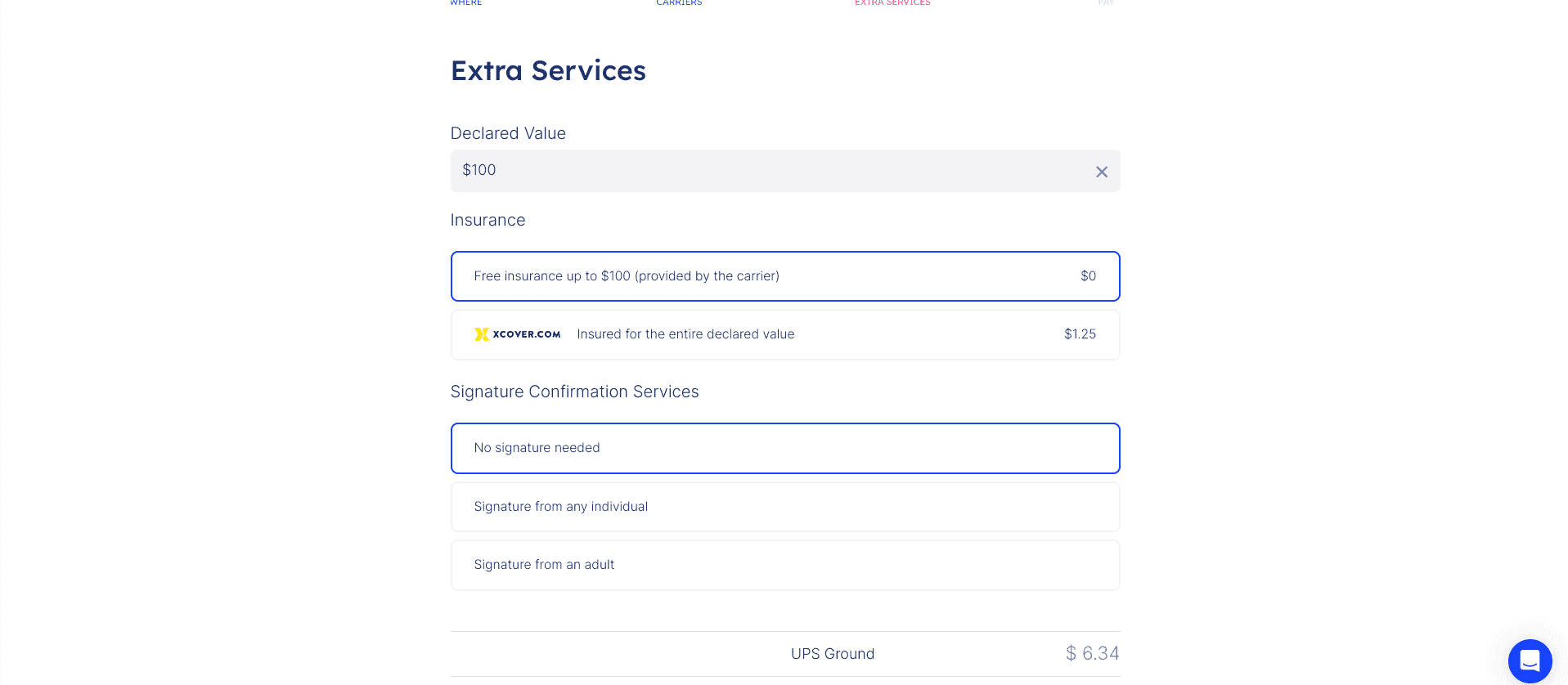 Extra services at Airpals