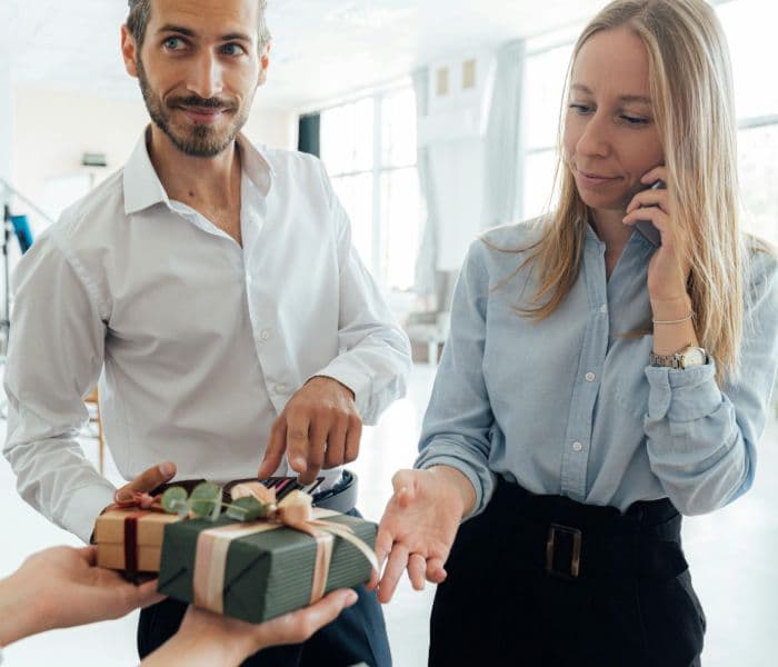Corporate gifts to employees