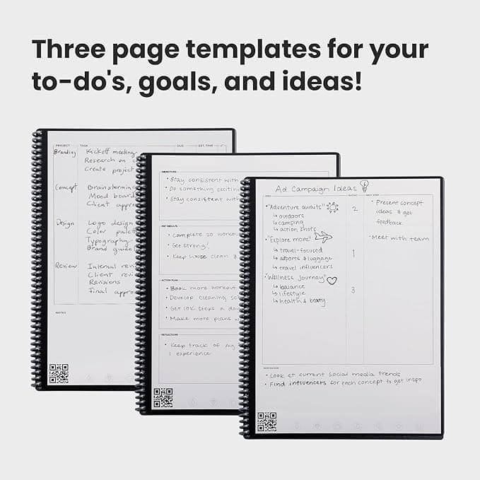 Reusable Productivity Planner on Amazon